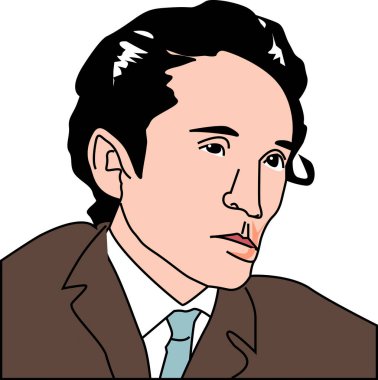 Takım elbiseli ve kravatlı bir adam.