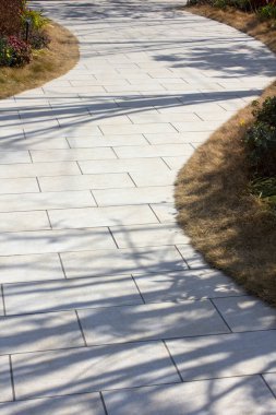 Beton kiremitli kaldırım kapat 