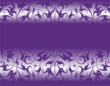 Bitkiler ve yapraklarla süslü çiçek arkaplanı