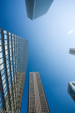 New York 'taki gökdelenler ve modern binalar