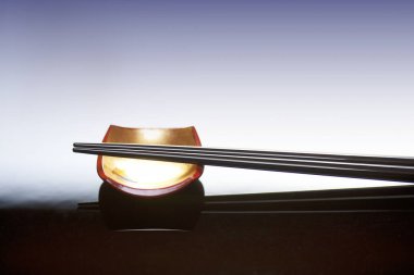 Dinlenme alanına yerleştirilmiş çubukların yakın görüntüsü