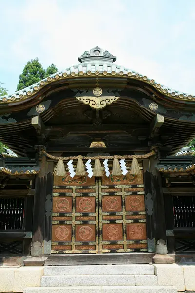 Scénický Záběr Krásné Starověké Japonské Svatyně — Stock fotografie