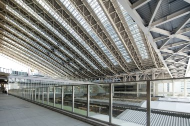 interior of a railway station