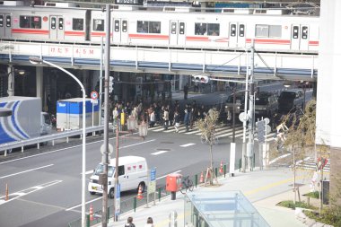 Şehir mimarisi arka plan görüntüsü 