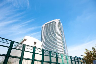 Kentsel zemin, modern şehir manzarası 