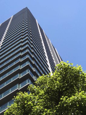 Şehir mimarisi arka plan görüntüsü, şehir konsepti 