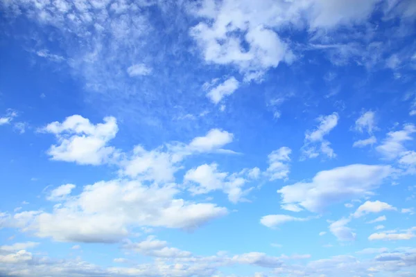 Vakker Blå Himmel Hvit Skybakgrunn – stockfoto