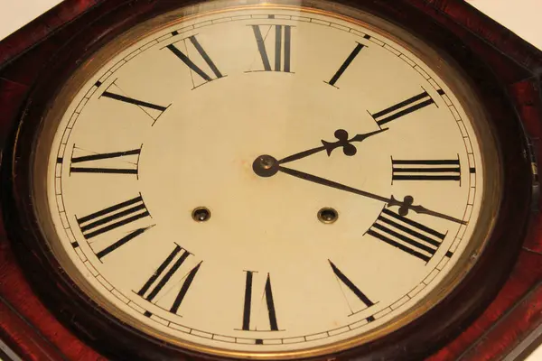 빈티지 시계의 클로즈업 — 스톡 사진