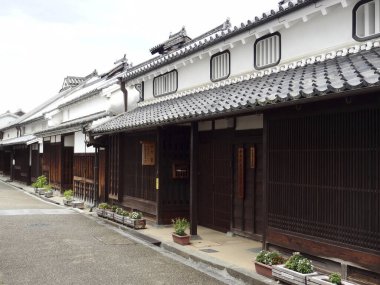 Kashihara şehrinin geleneksel mimarisi, Nara ili, Japonya