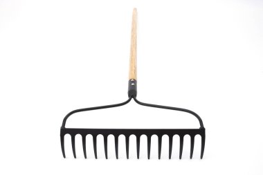 Beyaz üzerine metal fırça