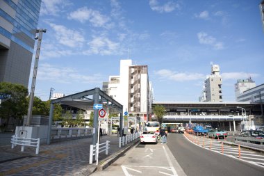 Şehir mimarisi arka plan görüntüsü 