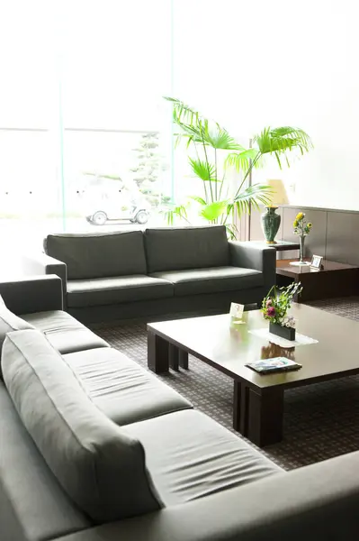 interior of lounge room in modern office