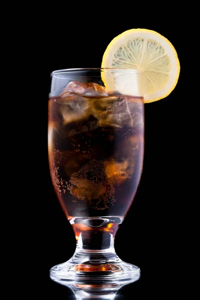 Ice Glass Cola — Stock Photo, Image