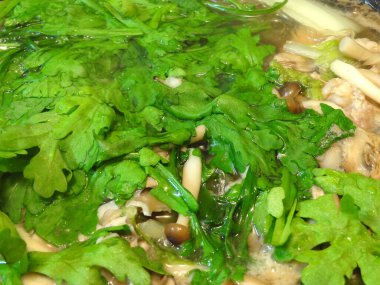 Geleneksel Japon mutfağına yakın çekim