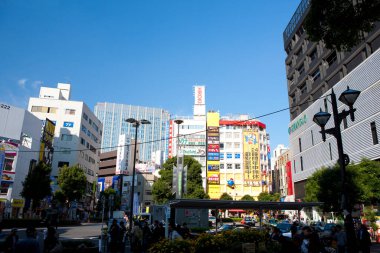 Modern şehir mimarisi arka plan görüntüsü, Çin 