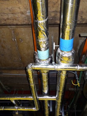 Evin ısıtma sistemi, görüntüyü kapat 