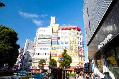 Modern şehir mimarisi arka plan görüntüsü, Çin 