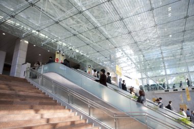 Kentsel zemin, modern şehir manzarası 