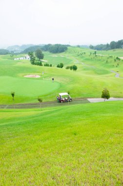 Kırsalda golf sahası