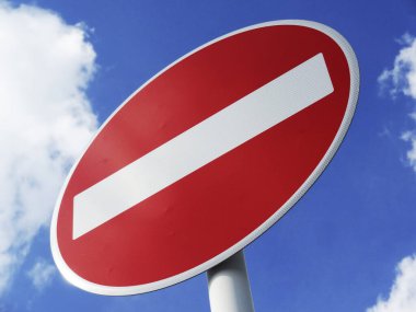 Yol işareti yok, girmeyin, tek yönlü yol.