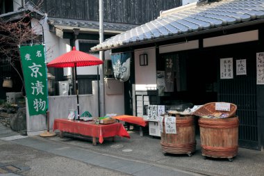 Asya köyündeki eski güzel mimari detayları.