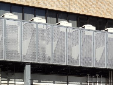 Gündüzleri modern şehir binalarının manzarası 