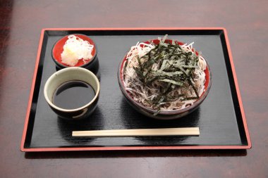 Lezzetli Asya yemekleri. Yakın çekim.