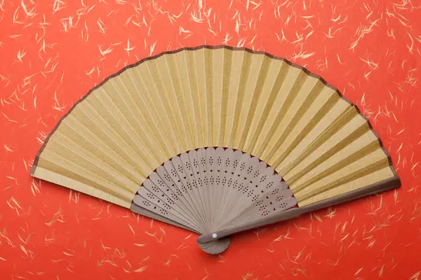 stock image close up japanese fan