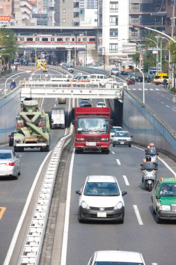 Şehir mimarisi arka plan görüntüsü 