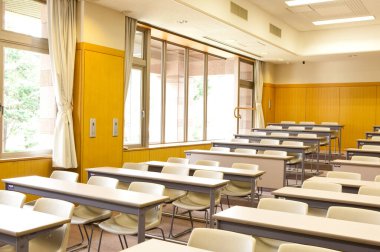 Sınıfta iç tasarım modern sınıf