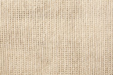 Çuval bezi bezi dokusu, yakın plan