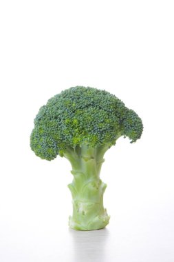 Arka planda taze yeşil brokoli, kapatın.