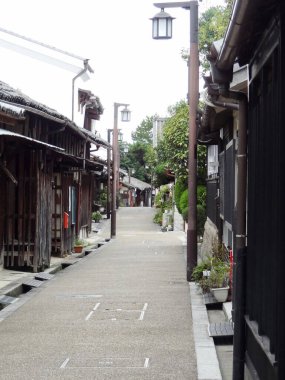Kashihara şehrinin geleneksel mimarisi, Nara ili, Japonya
