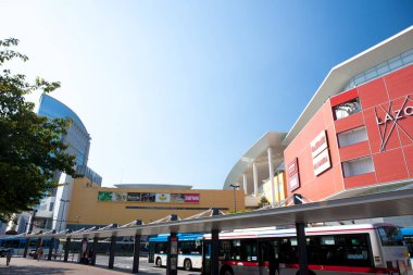 şehir arkaplanı, modern şehir mimarisi