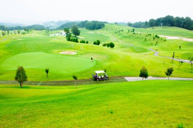 Kırsalda golf sahası