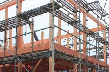 Yeni modern evin yeni şantiyesi