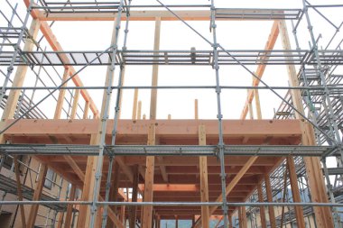 Yeni modern evin yeni şantiyesi