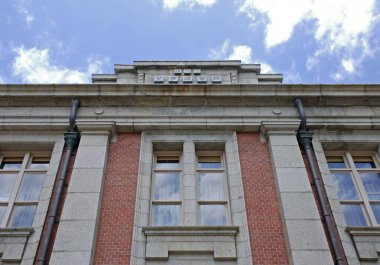 Asya şehrinin güzel tarihi mimarisi