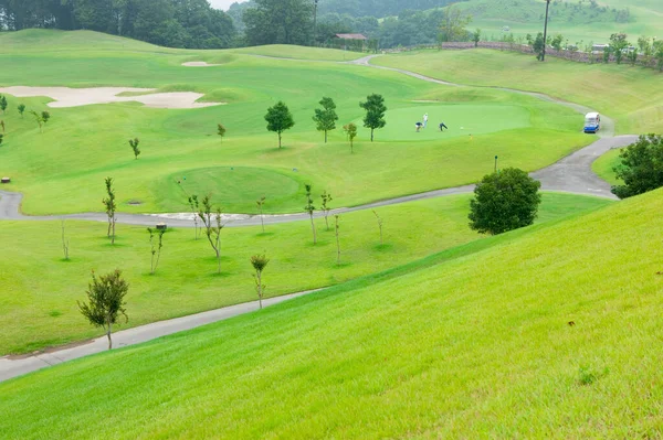 Kırsalda golf sahası