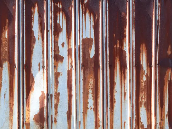 Oude Verroeste Metalen Textuur Grunge Textuur — Stockfoto