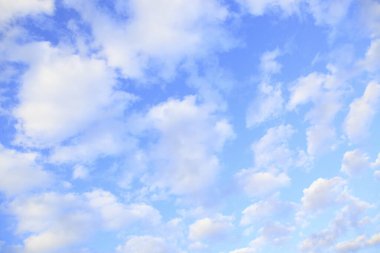 bulutlu mavi gökyüzü arkaplanı