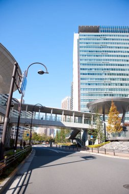 Tokyo City, Japonya 'daki modern gökdelenler