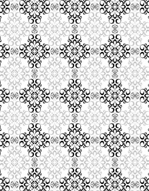 Siyah ve beyaz kusursuz desen 