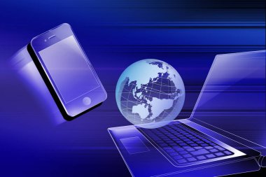 Dünya çapında küresel ağ ve veri alışverişi