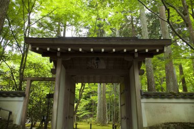 beautiful japanese temple at daytime