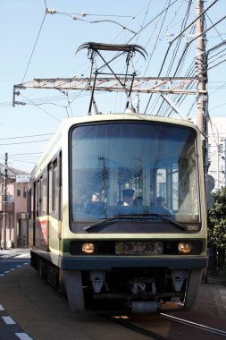 Tokyo, Japonya 'da tramvay 