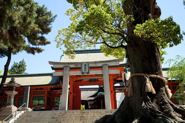 Tempio Giapponese Giappone Sullo Sfondo Della Natura — Foto Stock