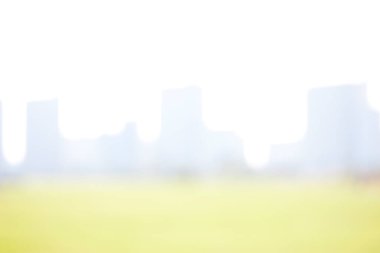 Bulanık şehir arkaplanı, soyut şehir kavramı