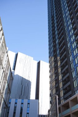 Tokyo City, Japonya 'daki modern gökdelenler