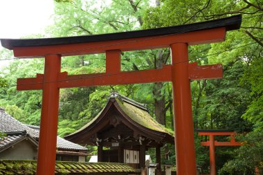 Eski geleneksel Asyalı mimari detayı